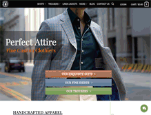 Tablet Screenshot of perfectattire.com